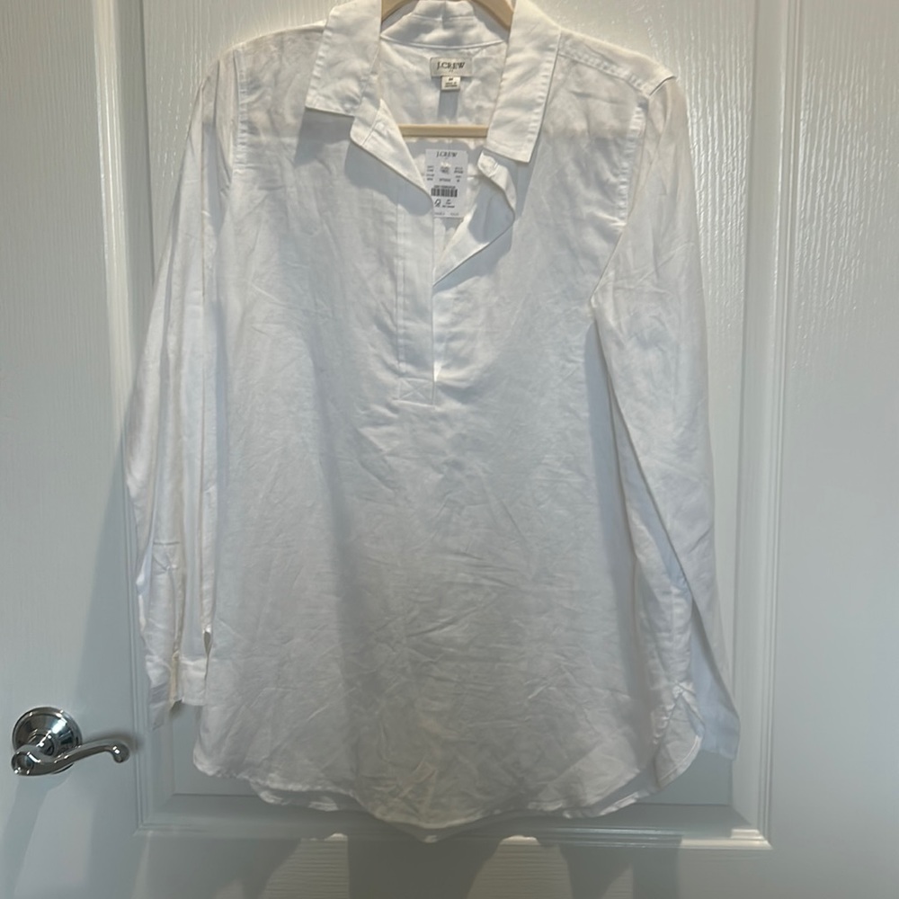 NWT J Crew Popover Tunic